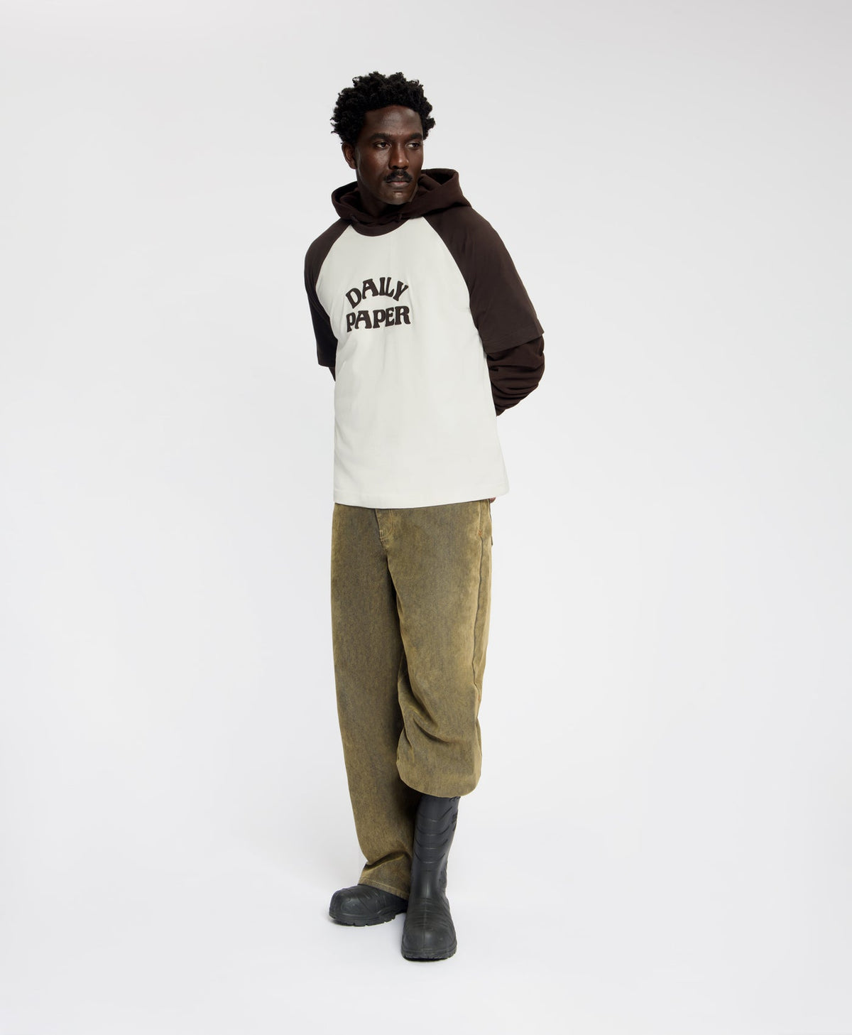 T-shirt Contrast Sleeve Raglan