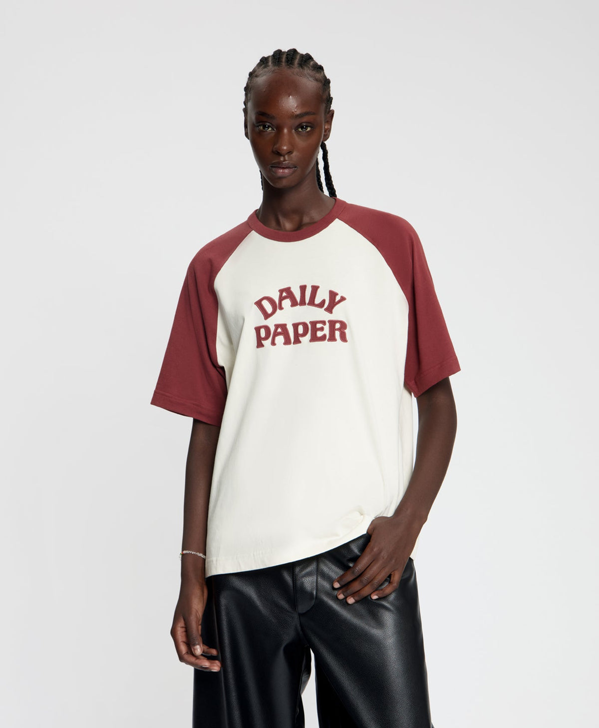 T-shirt Contrast Sleeve Raglan