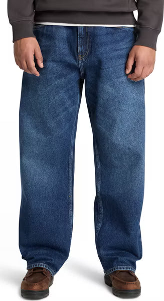 Pantalon en jean 5 poches (Baggy) Midnight Sky Wash