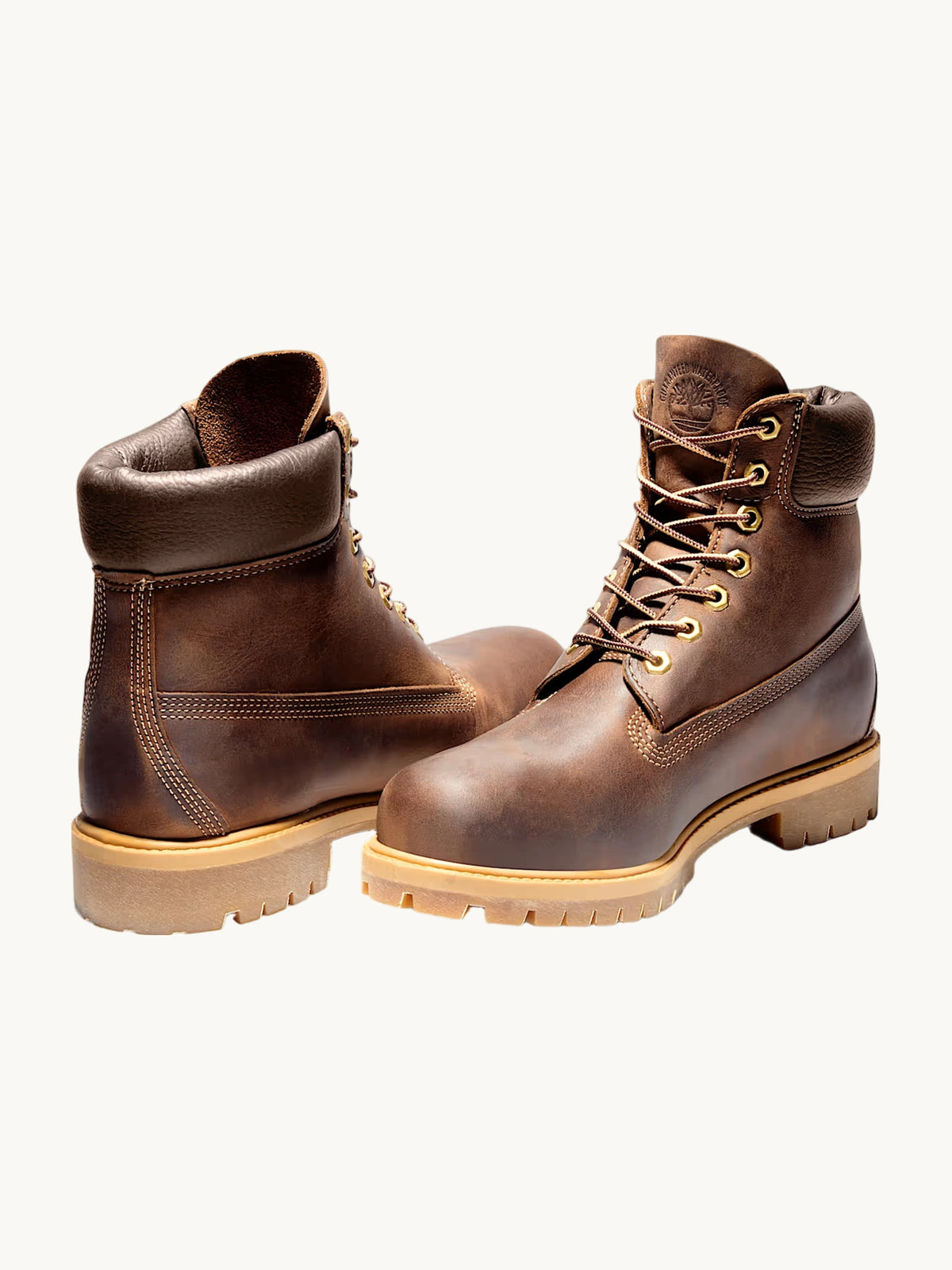 Bottes Timberland Premium imperméables marron