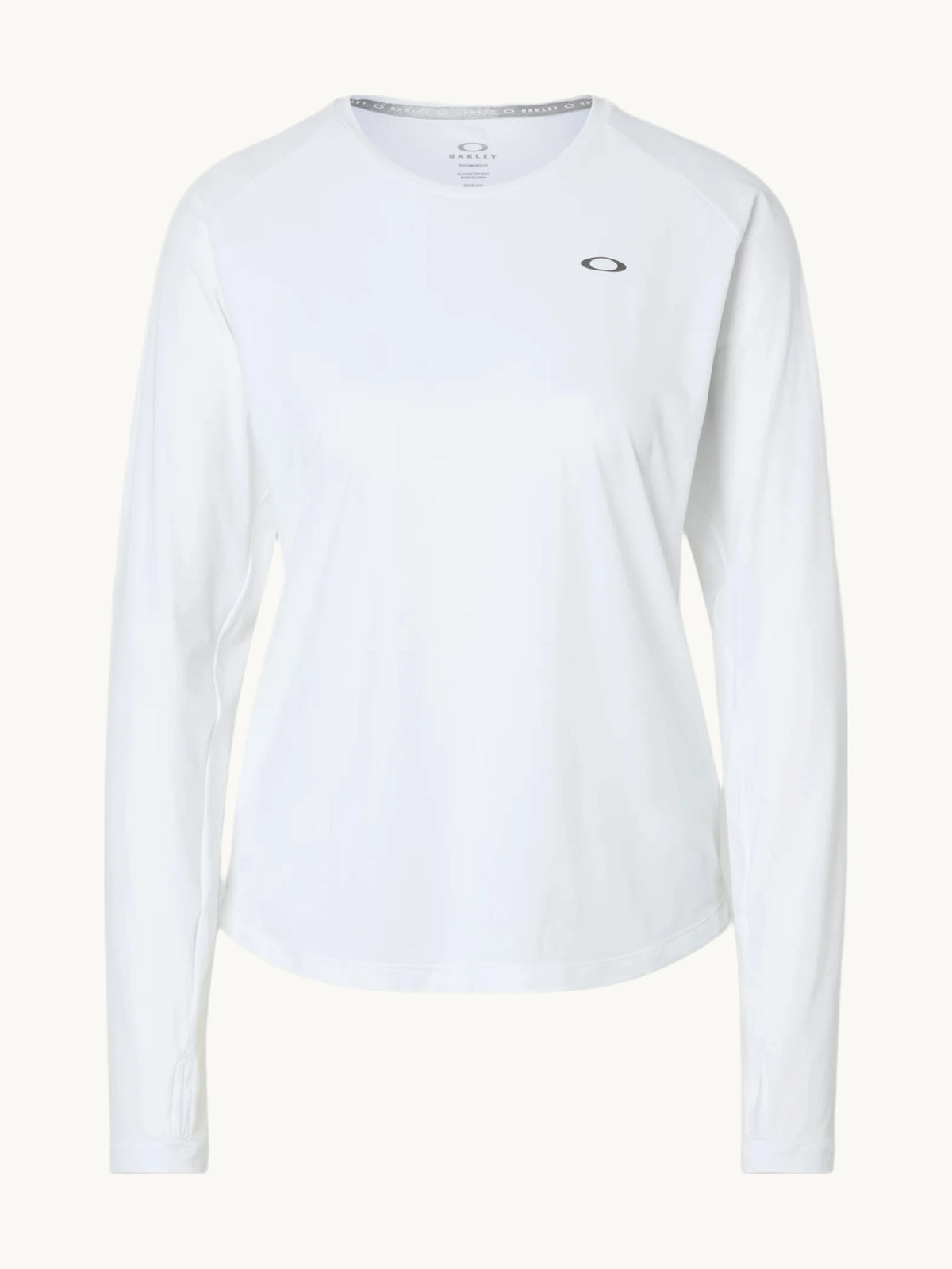 T-Shirt Manches Longues Radiant Techcold Blanc