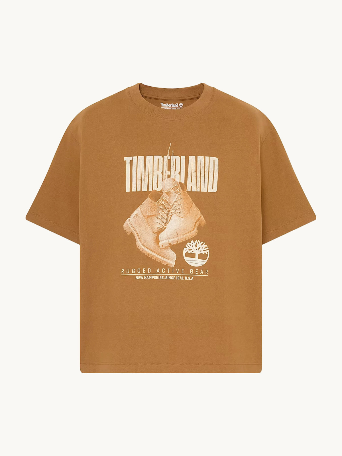 T-shirt à motif SS Dark Wheat Boot #10061
