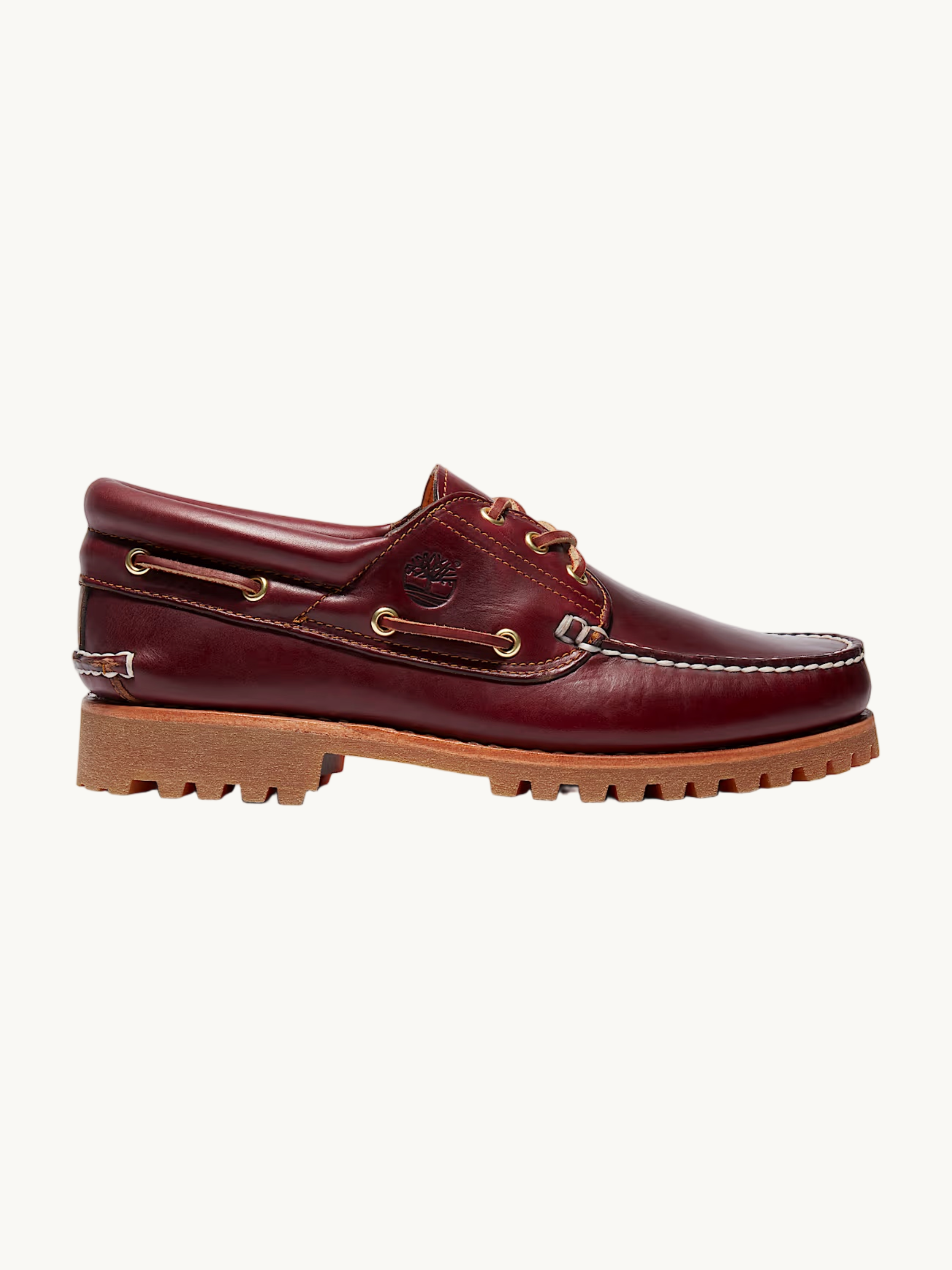 Chaussure bateau bordeaux