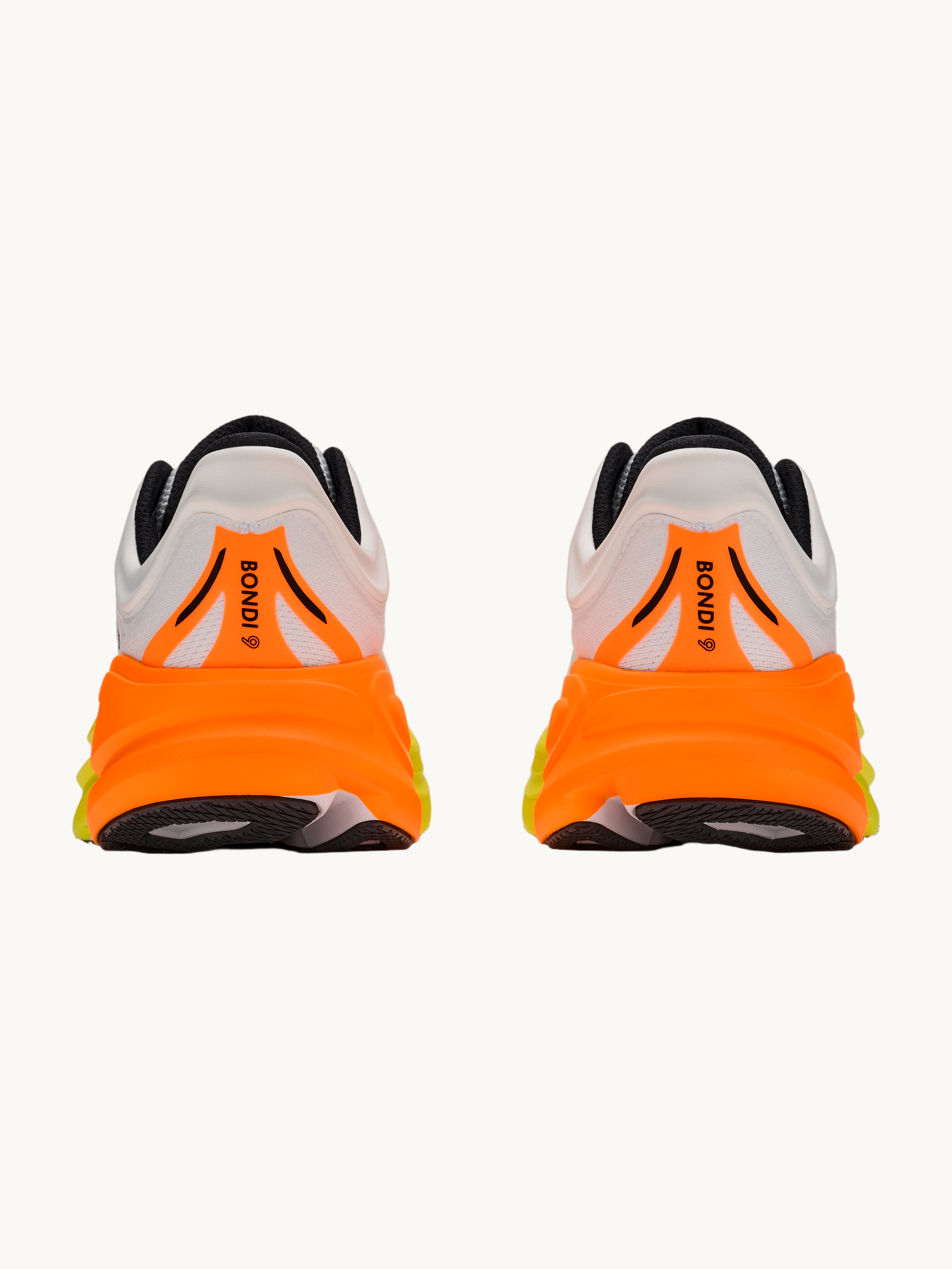 Bondi 9 White Neon Tangerine