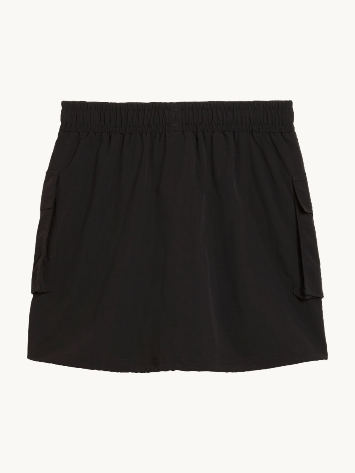 Jupe courte cargo noire