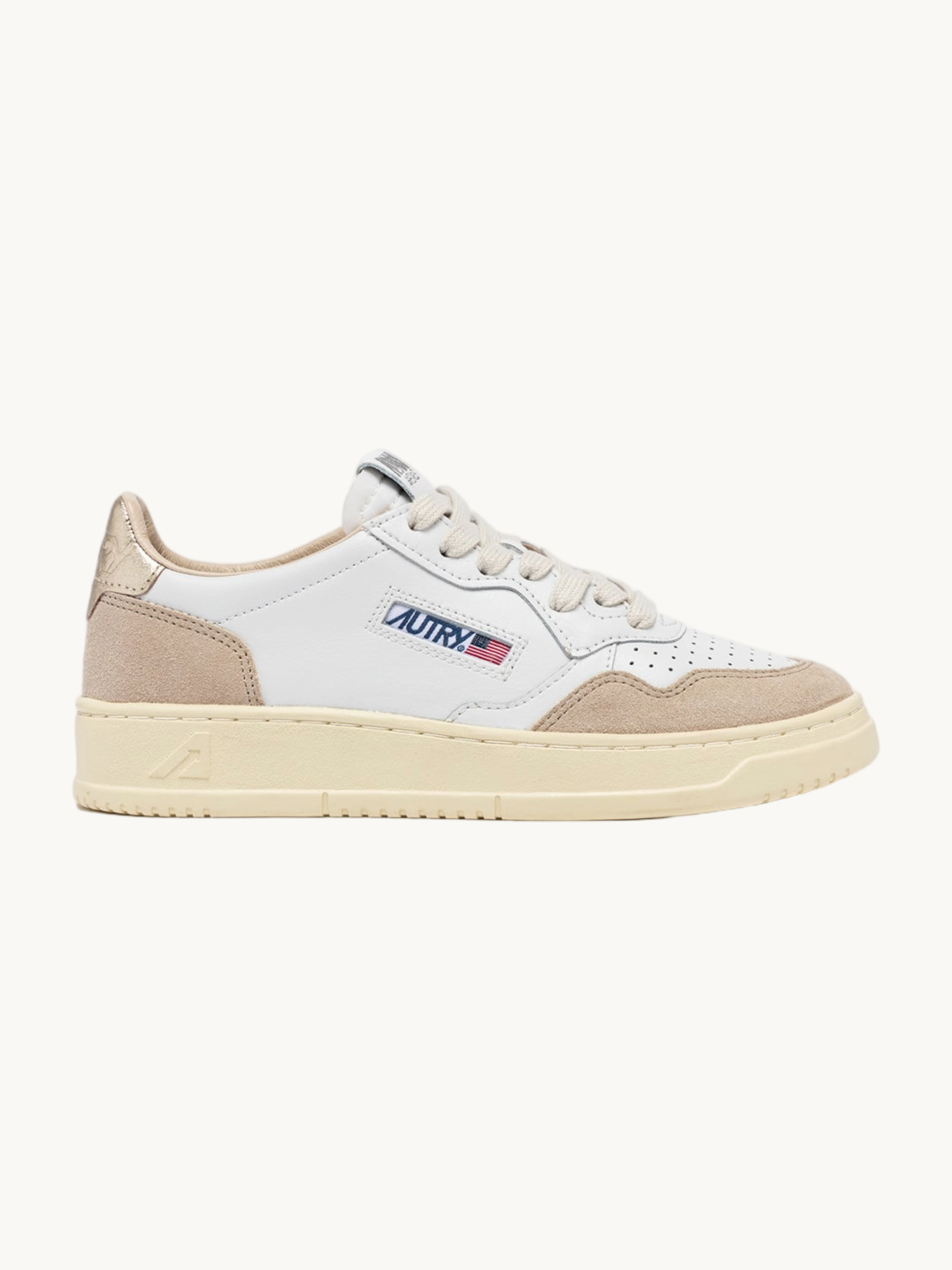 Medalist low white-gold