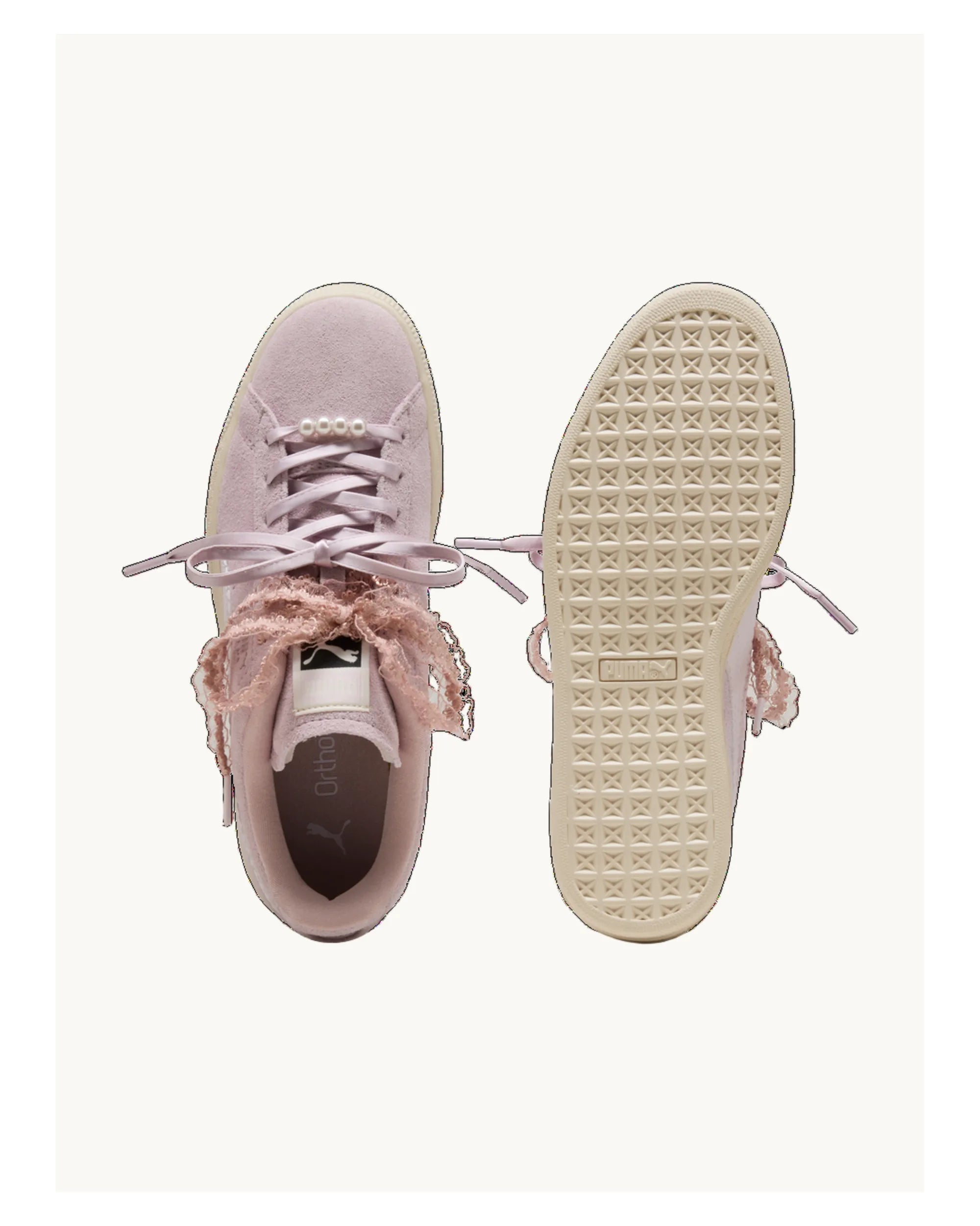 Suede Bloom Wns Pink