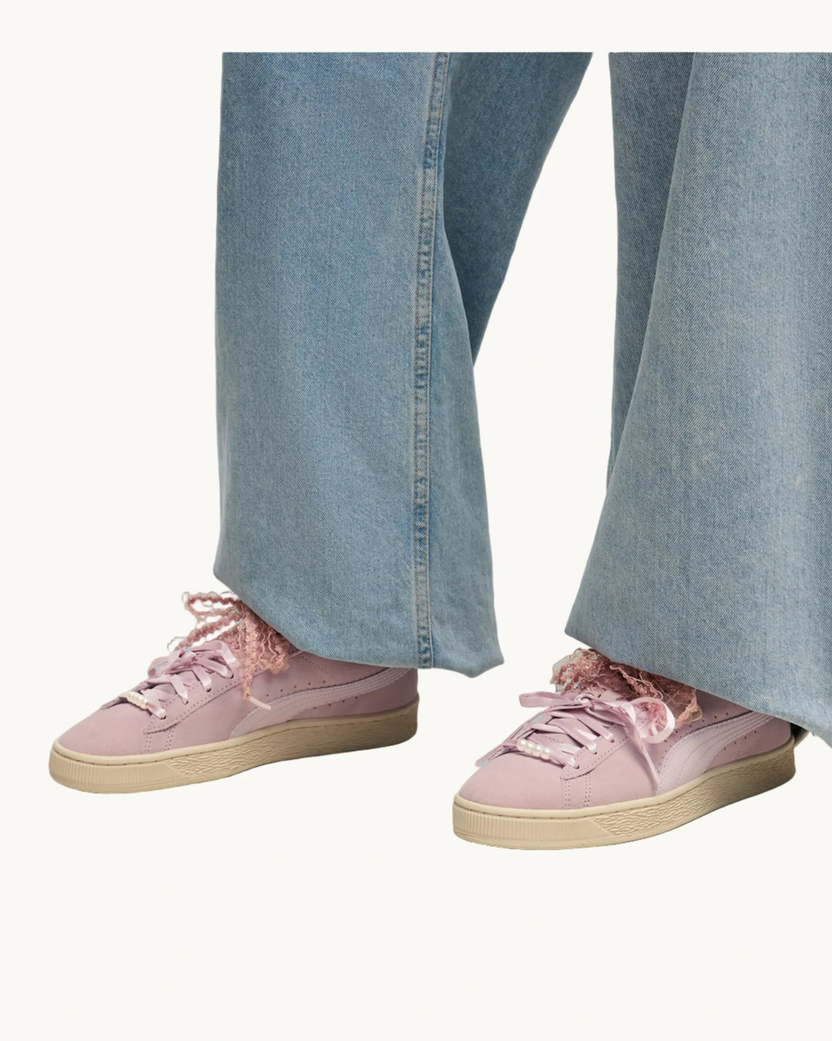 Suede Bloom Wns Pink