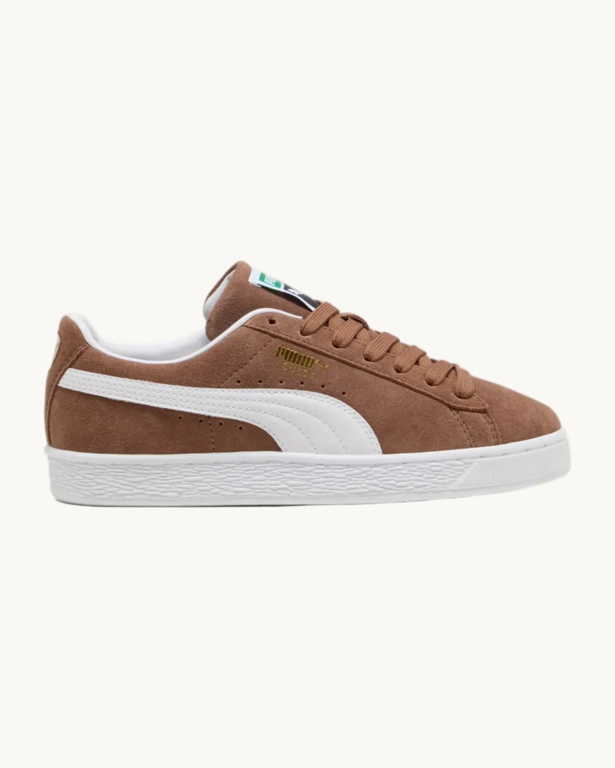 Suede Classic Haute Coffee White
