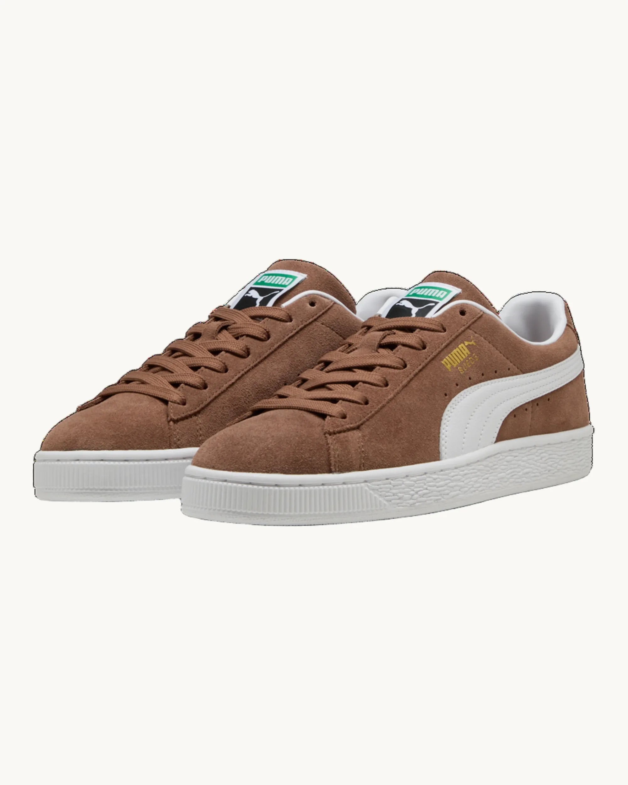 Suede Classic Haute Coffee White