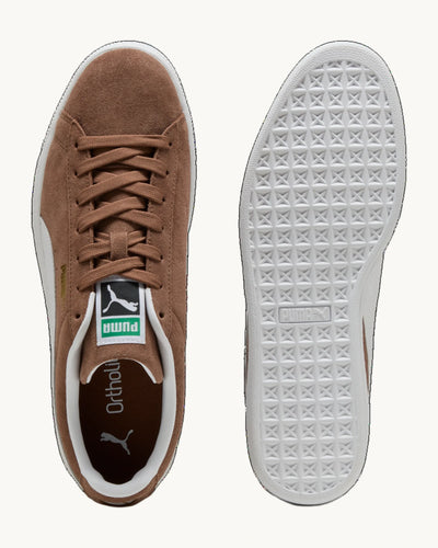 Suede Classic Haute Coffee White