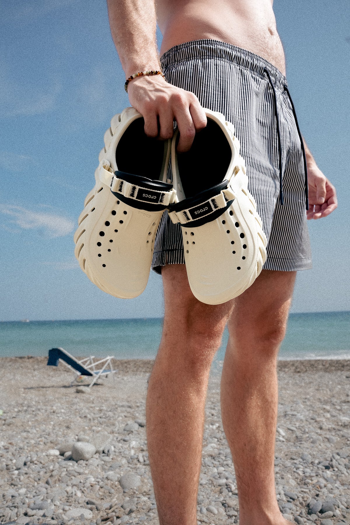 Echo Clog Bone/Black
