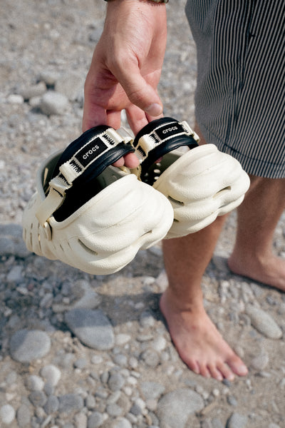 Echo Clog Bone/Black