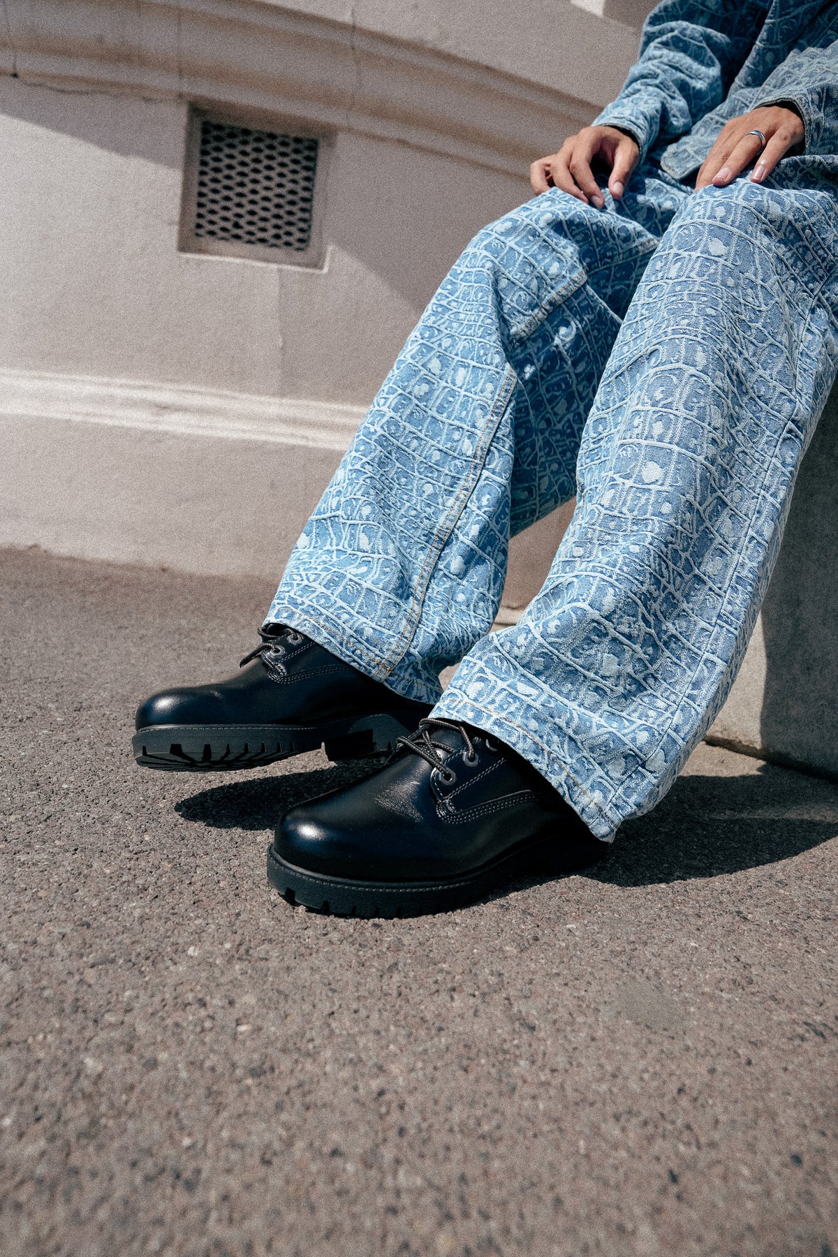 Chaussures Timberland Heritage cuir pleine fleur noir