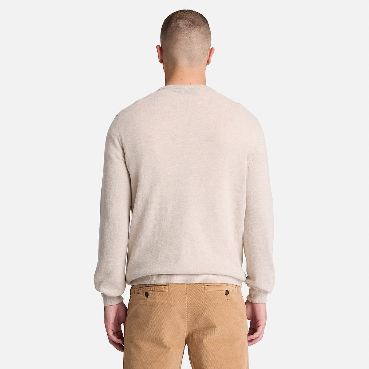 Pull à col rond Cohas Brook Light Oatmeal Heather