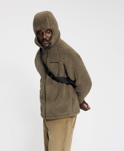 Sweat à Capuche Dias Sherpa