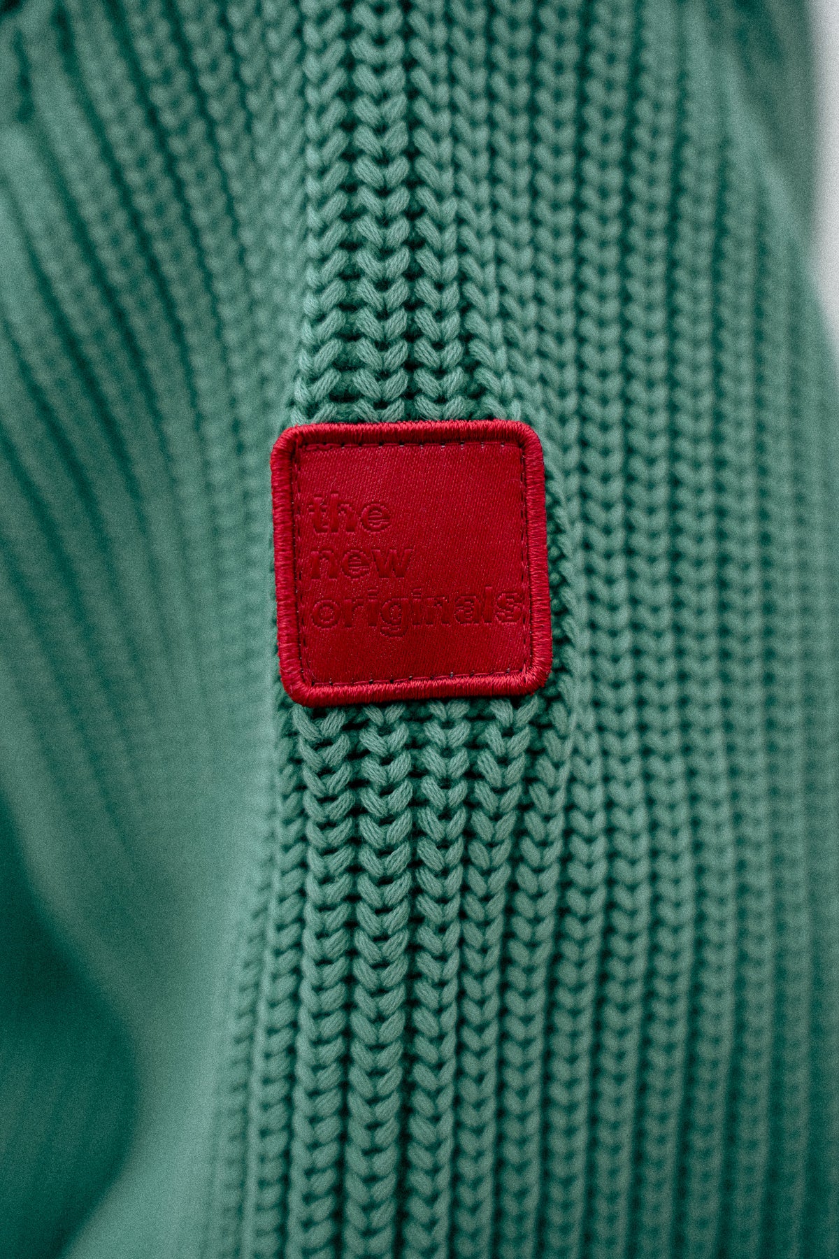 Pull À Col Rond Fisherman Rib Knit