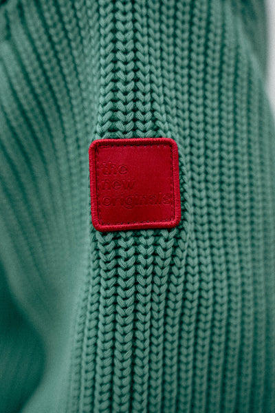 Pull À Col Rond Fisherman Rib Knit
