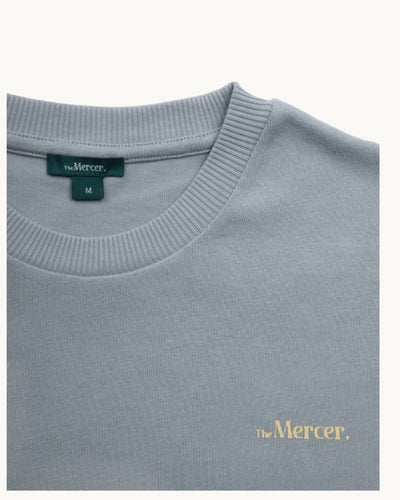 The Mercer Heavy Tee Blue