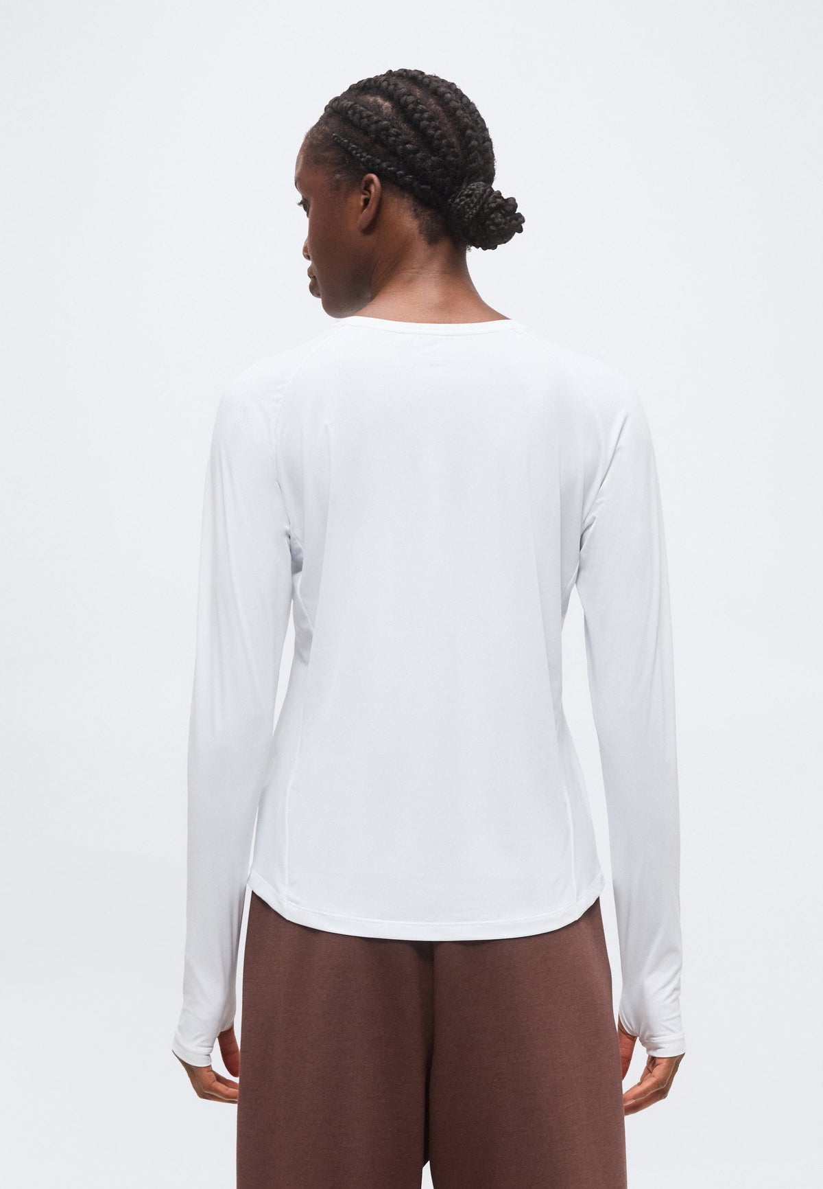 T-Shirt Manches Longues Radiant Techcold Blanc
