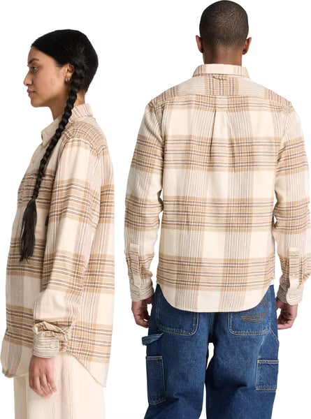 Chemise en flanelle à carreaux (Regular) White Smoke YD