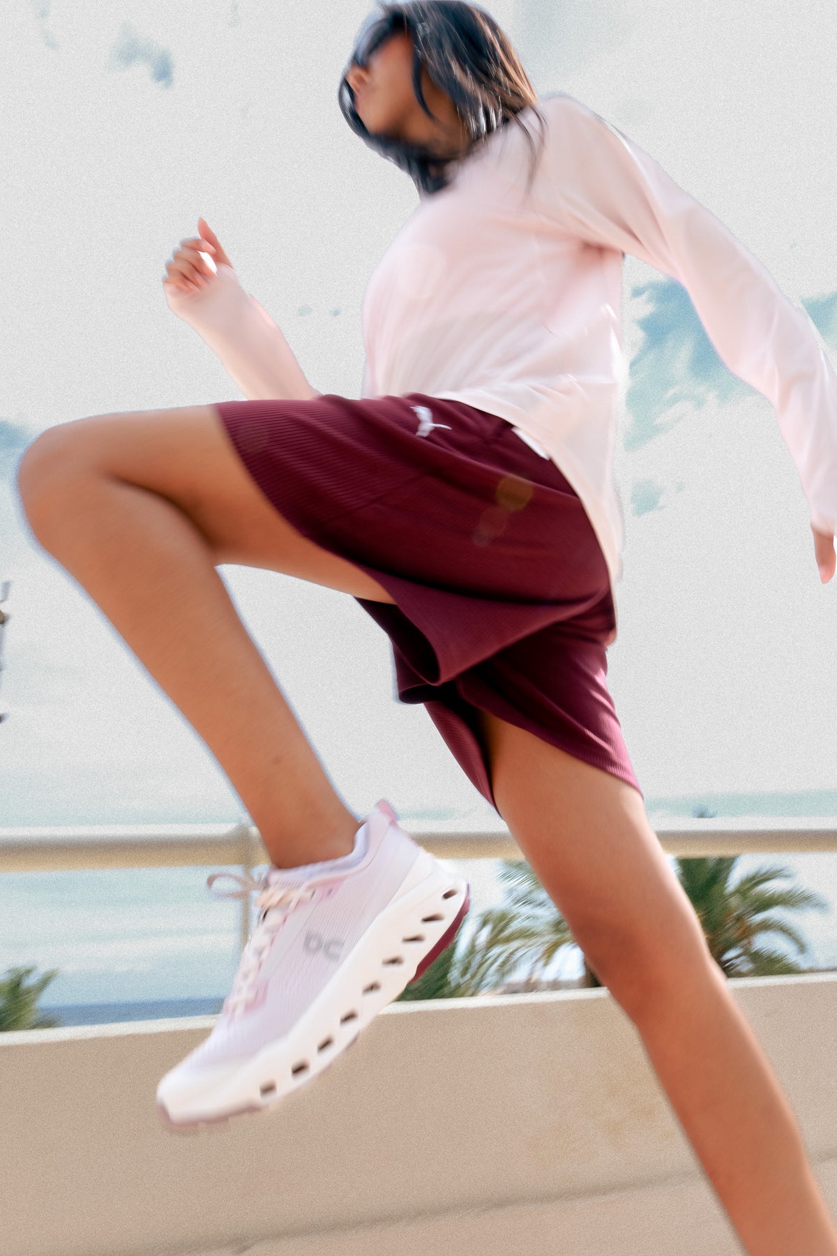 ESS ELEVATED High-Rise Rib Shorts 5