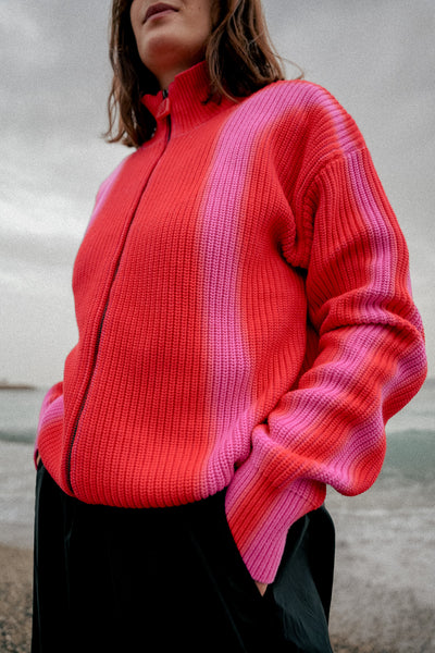 Pull Fisherman Curve Zip Up