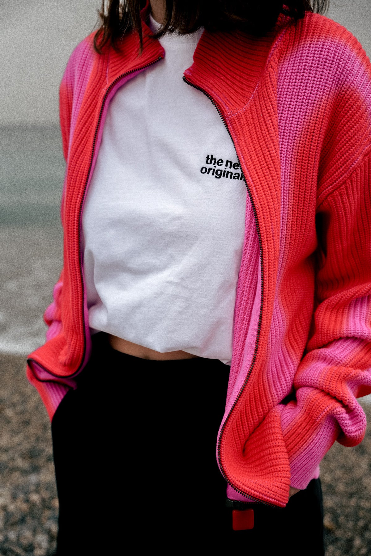 Pull Fisherman Curve Zip Up