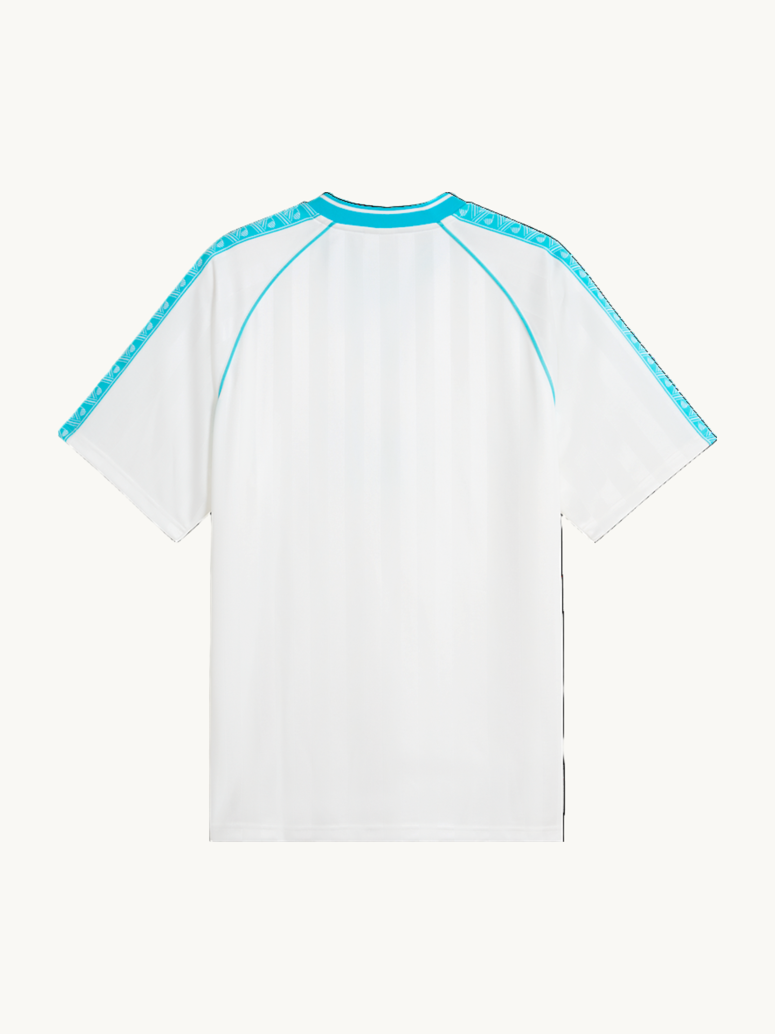 Maillot OM King SS Archive White Bright Aqua