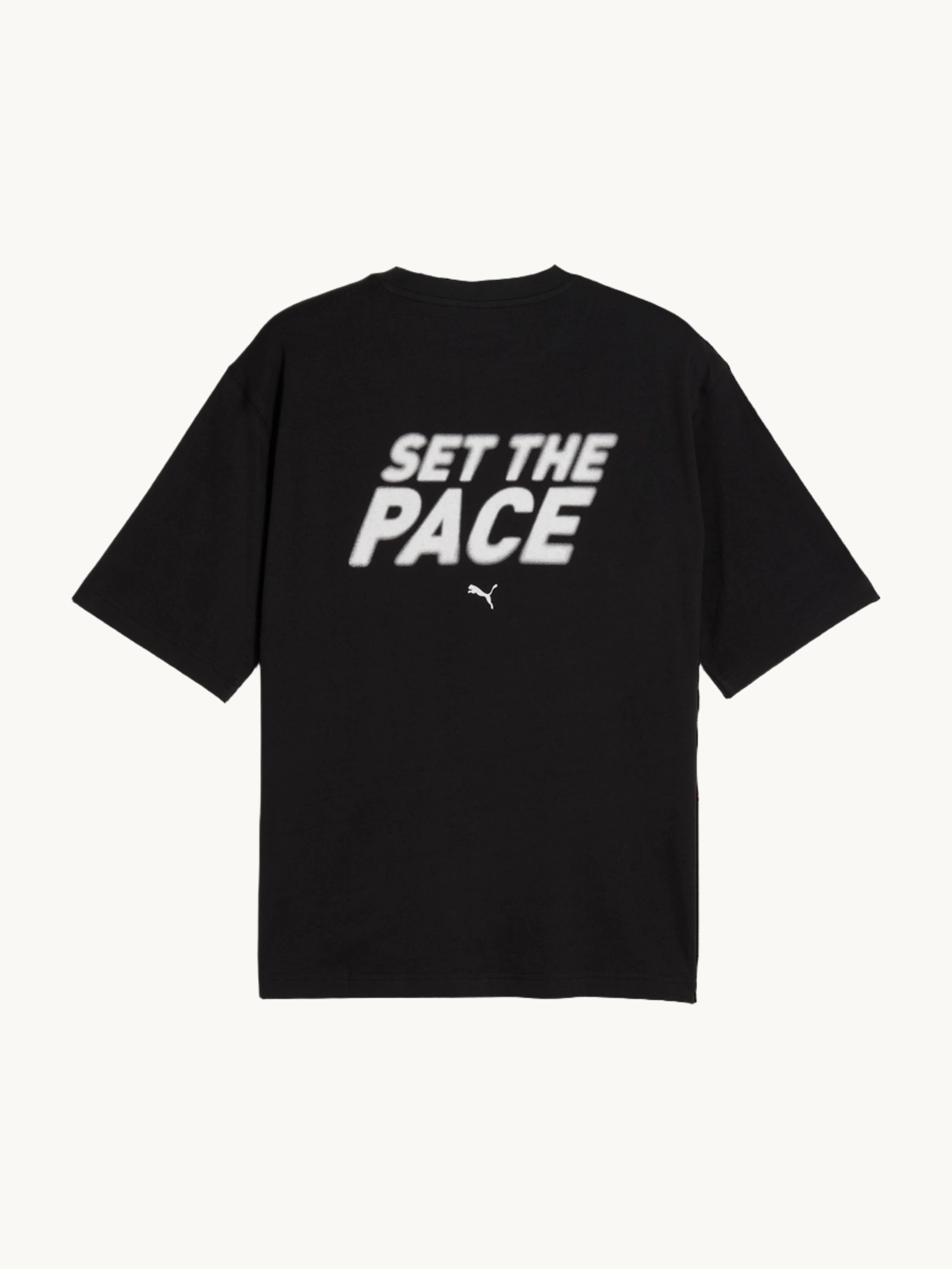 T-shirt graphique Run Culture Collective noir