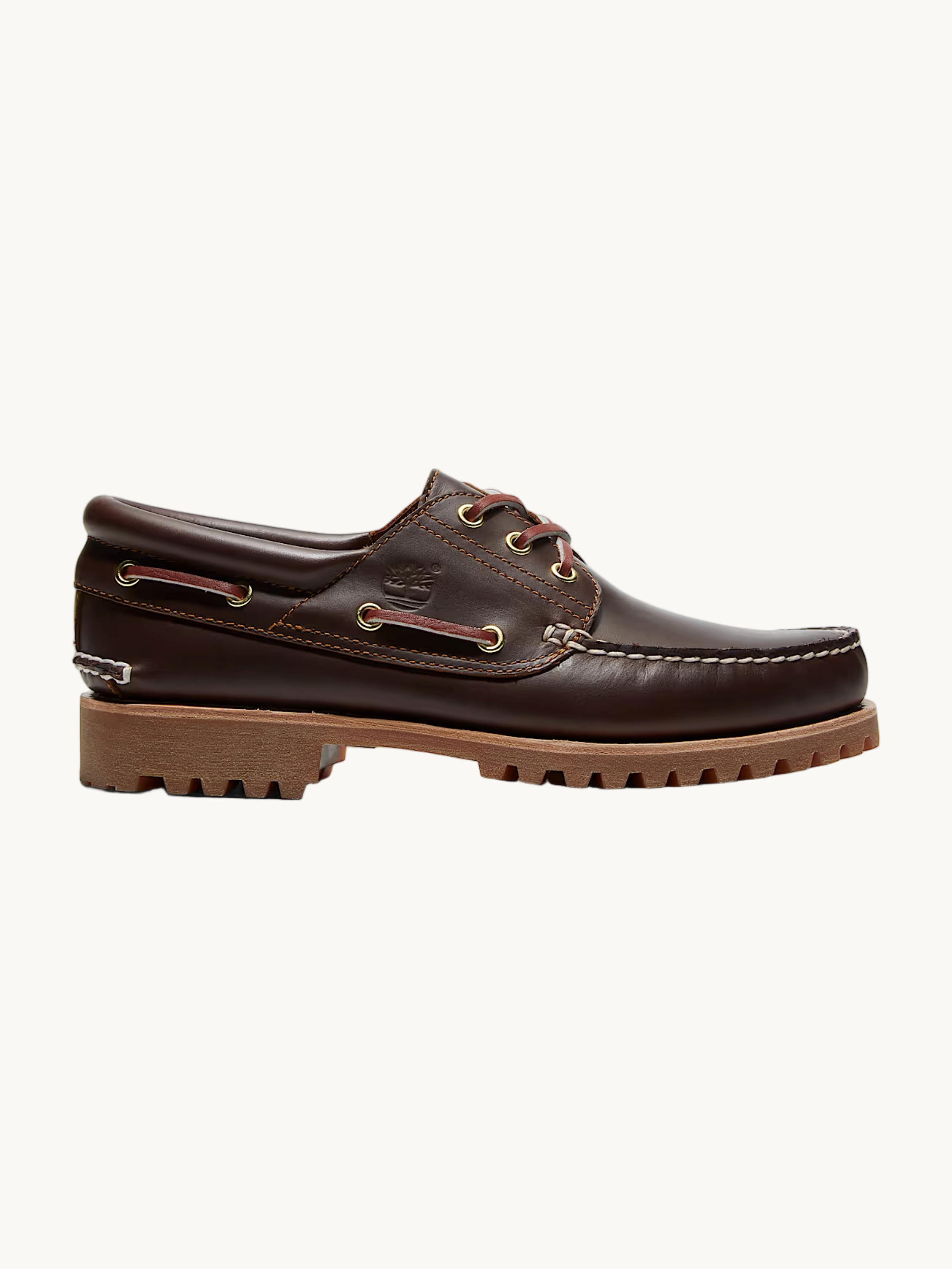Chaussure bateau marron