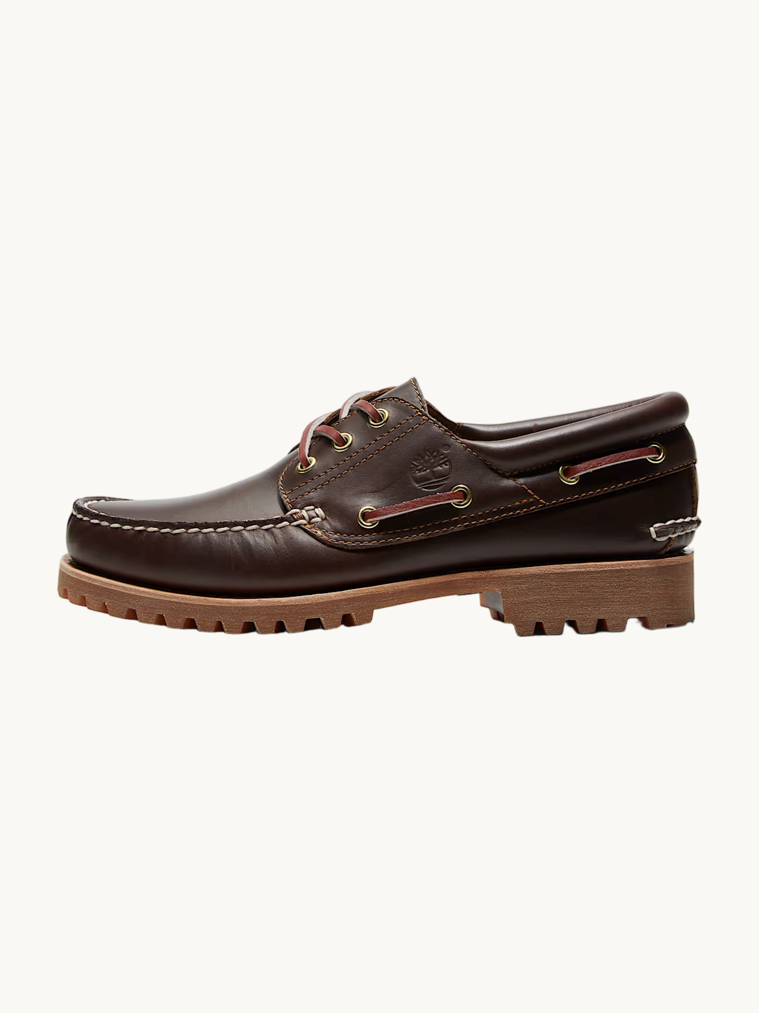 Chaussure bateau marron