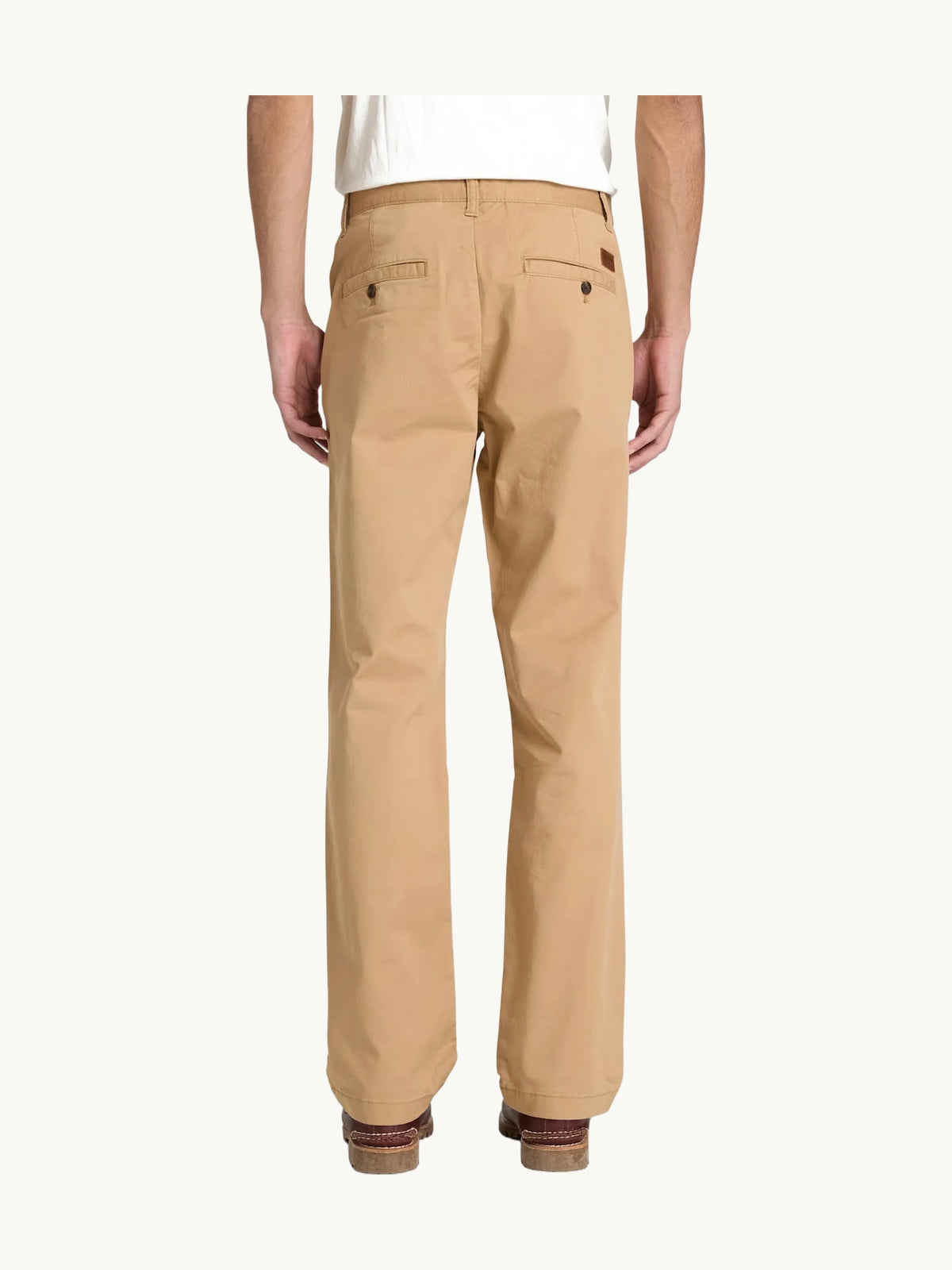 Pantalon Peached Heavy Twill Pleated TANNIN