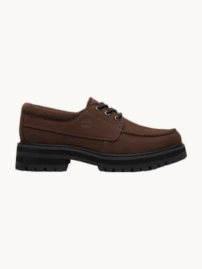 Chaussure Britton Drive nubuck marron foncé
