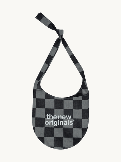 Sac Emblem Checkered Raw Denim