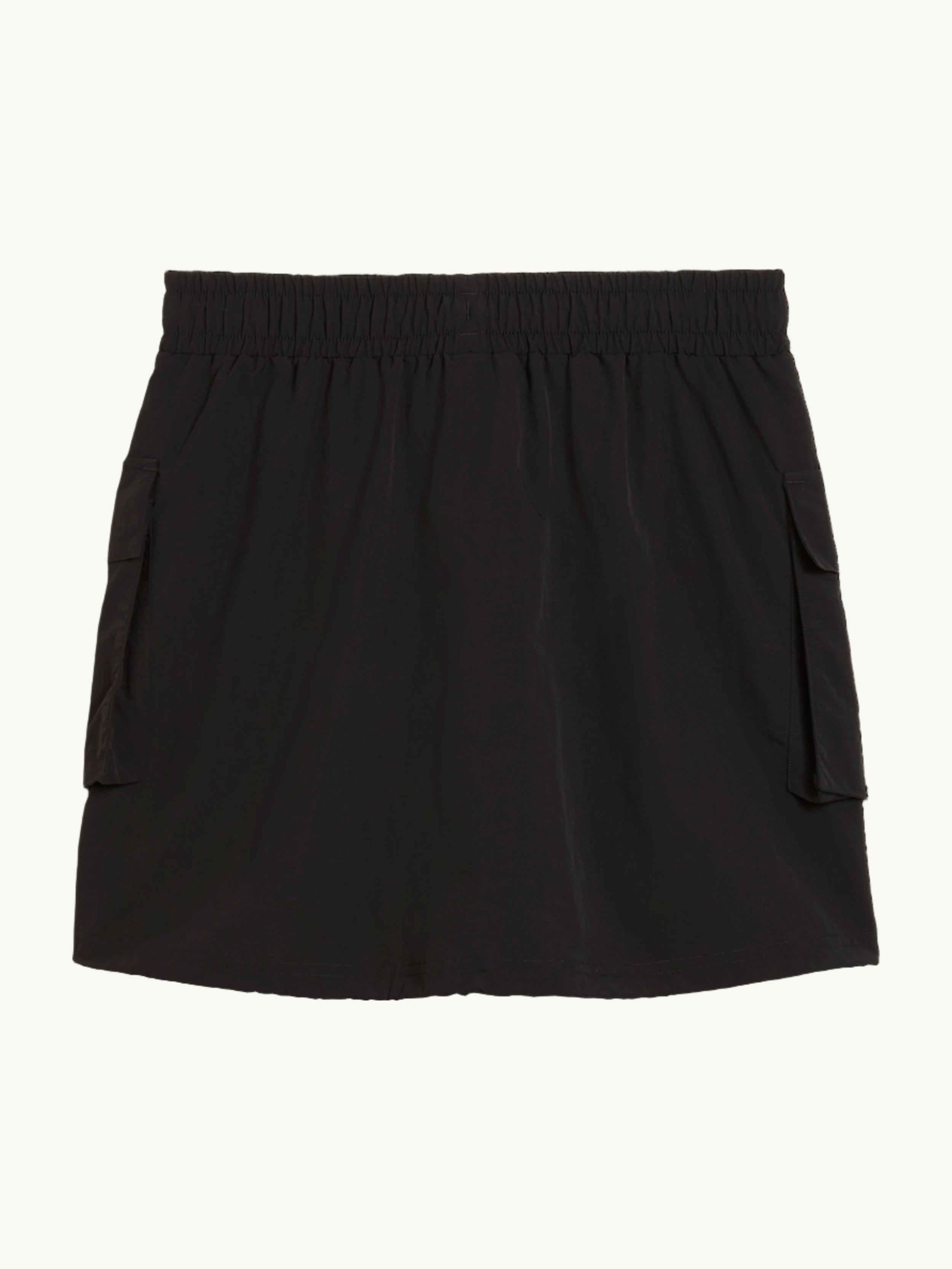 Jupe courte cargo noire