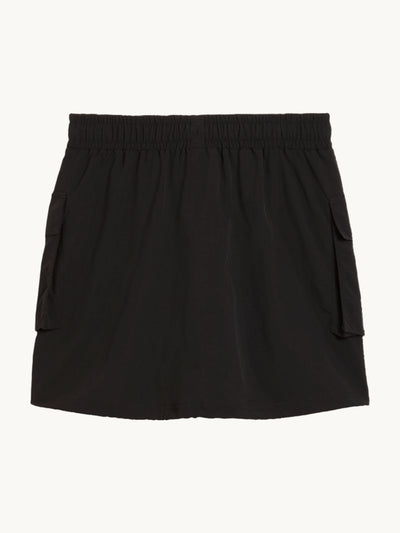 Jupe courte cargo noire