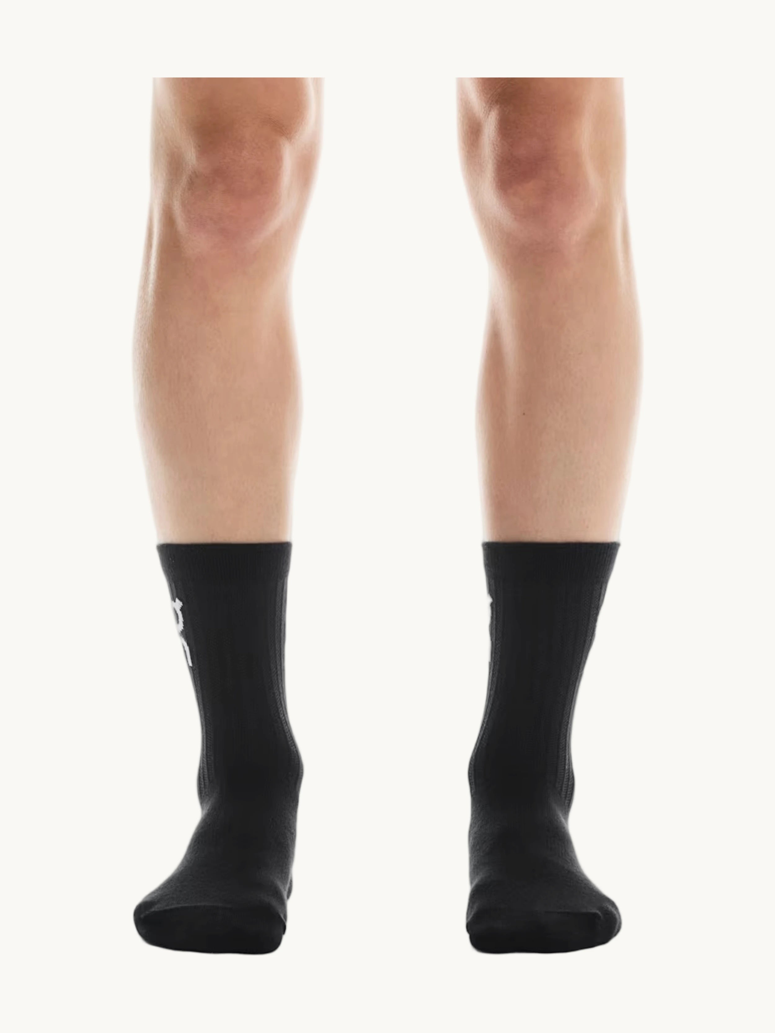 Logo Sock High 3P Unisex Black