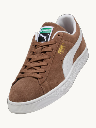 Suede Classic Haute Coffee White