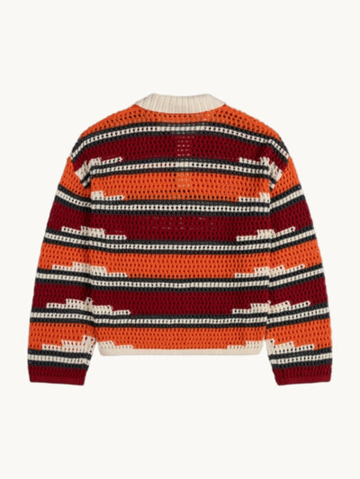 Polo en maille Kente