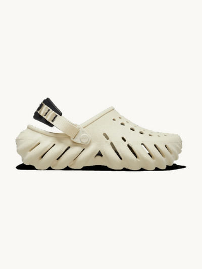 Echo Clog Bone/Black