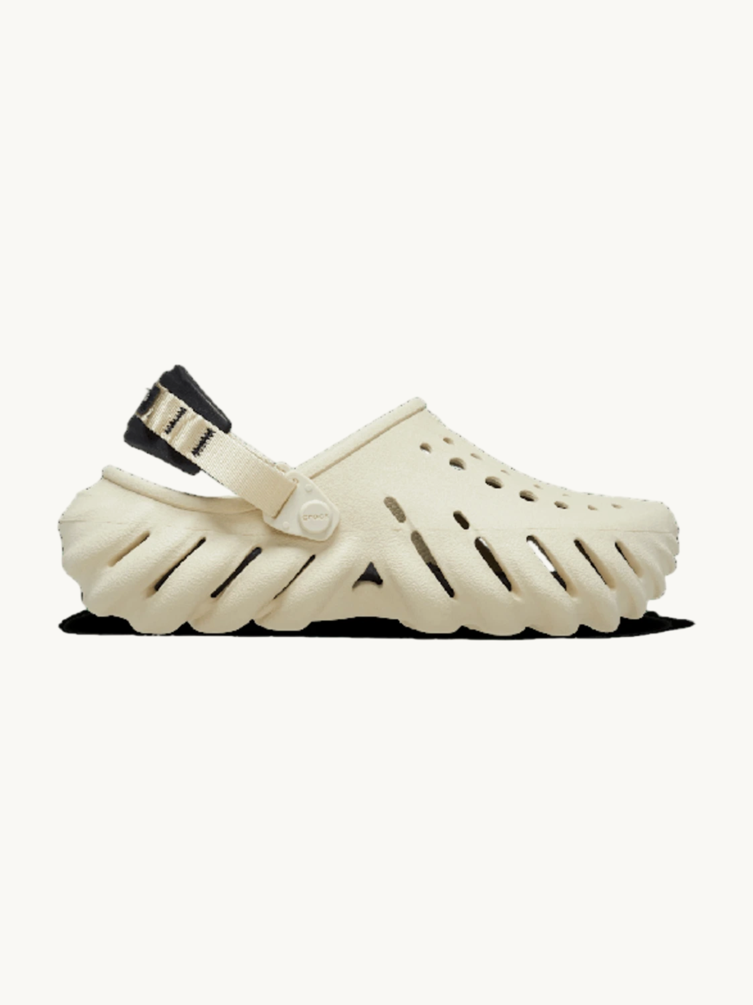 Echo Clog Bone/Black