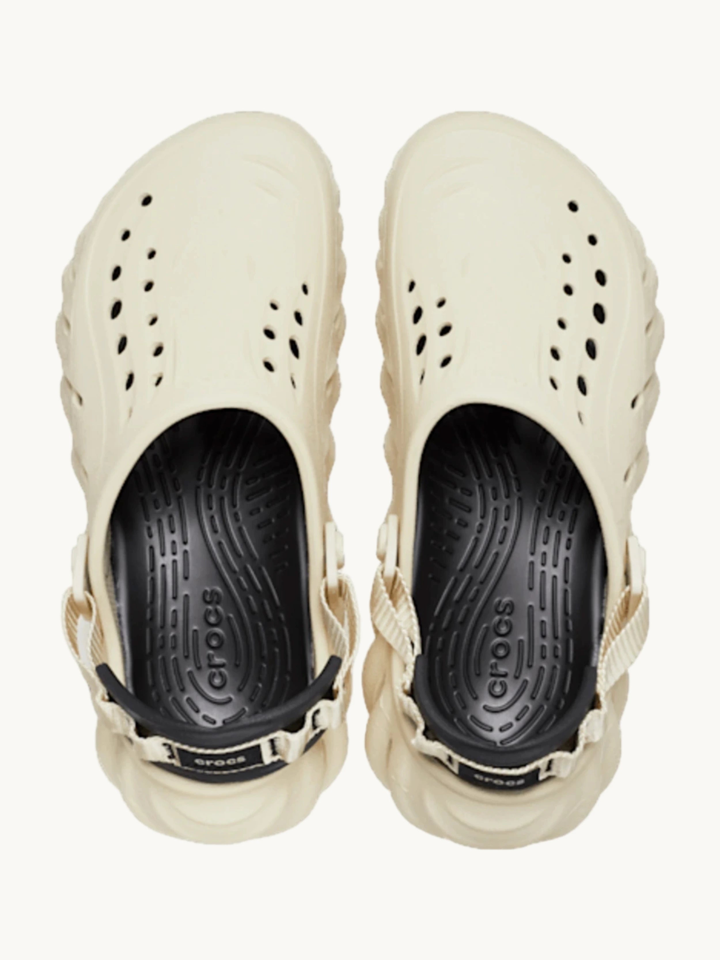 Echo Clog Bone/Black