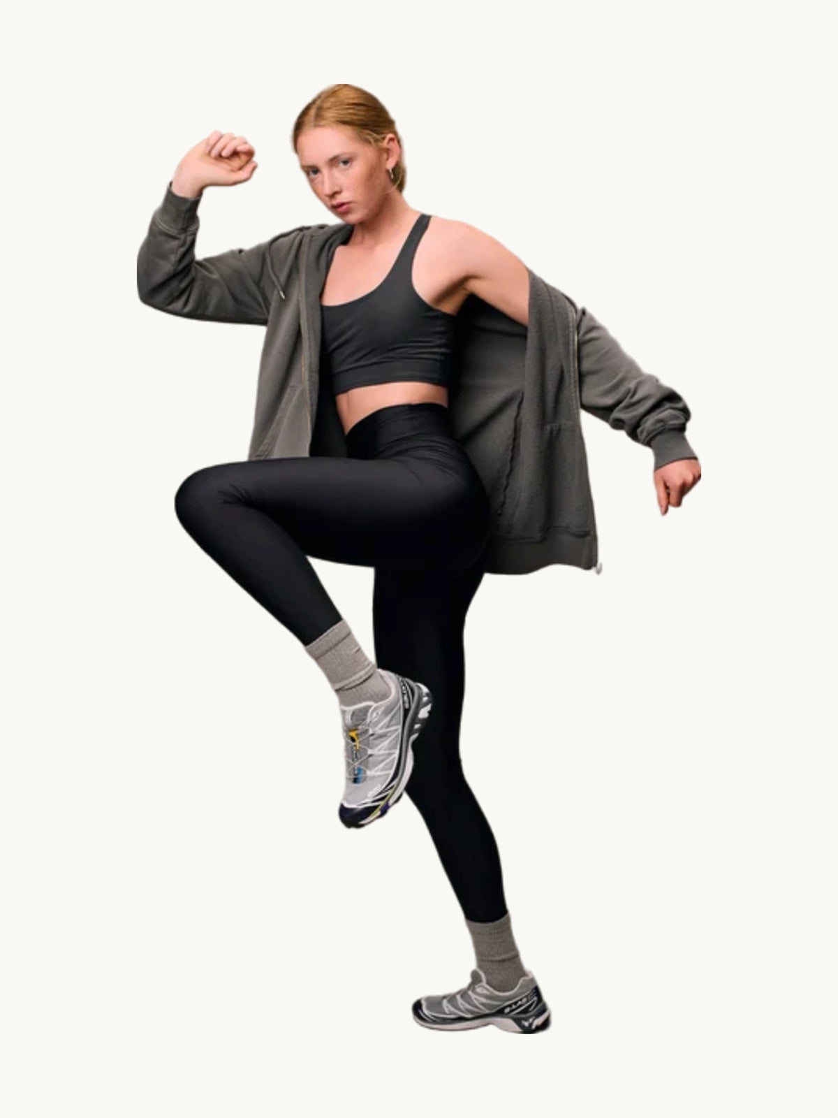 Active High-Rise Legging Deep Black