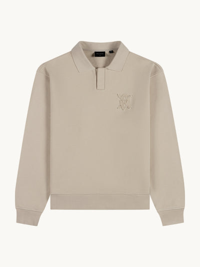 Pull Oversized Shield Polo Neck