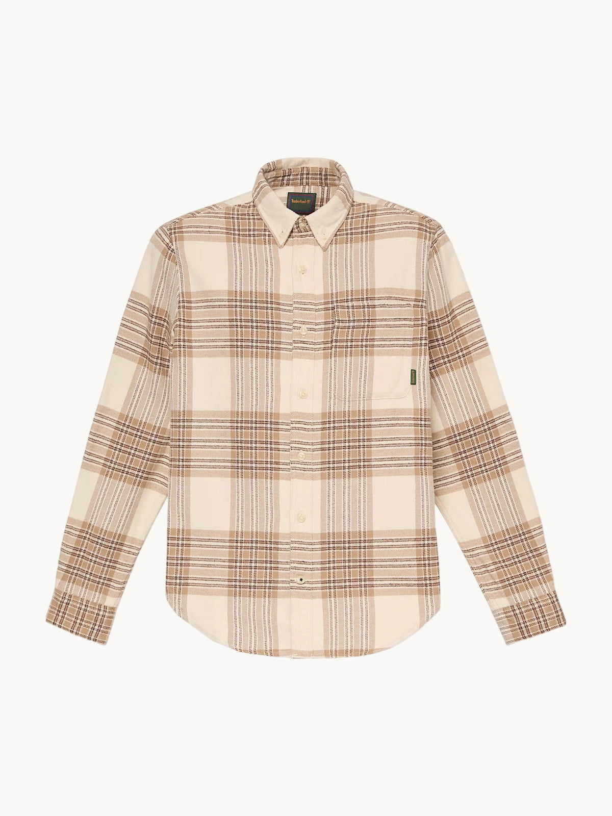 Chemise en flanelle à carreaux (Regular) White Smoke YD