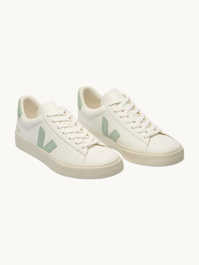 Campo Leather White Matcha