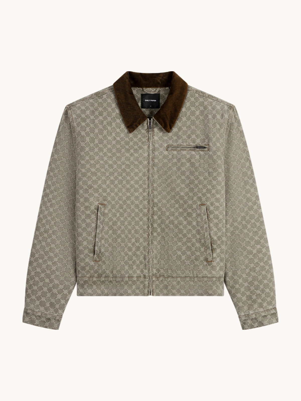 Veste à Col en Fourrure Workwear Jacket