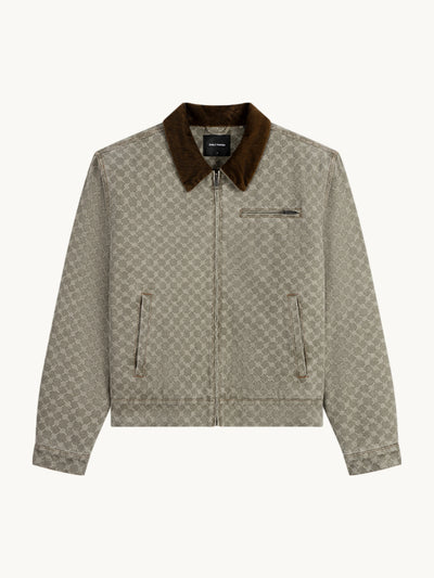 Veste à Col en Fourrure Workwear Jacket