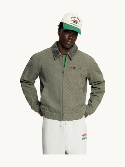 Veste à Col en Fourrure Workwear Jacket